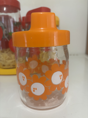 bocal en verre à fleur